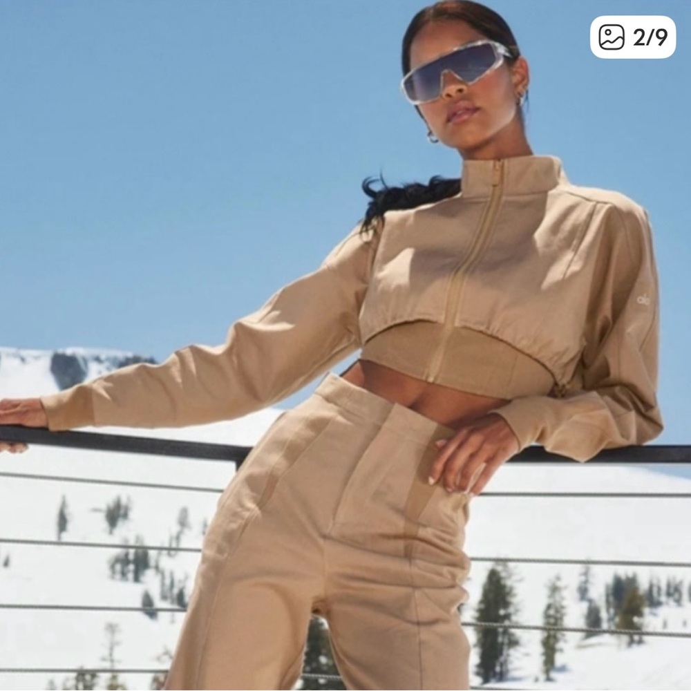 ALO Yoga Toasted Almond High Waist Leggings